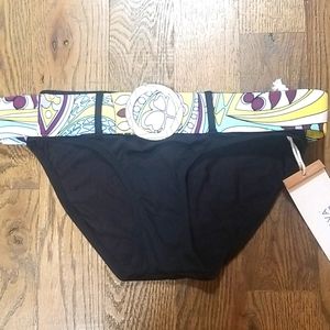 NWT belted bikini bottom